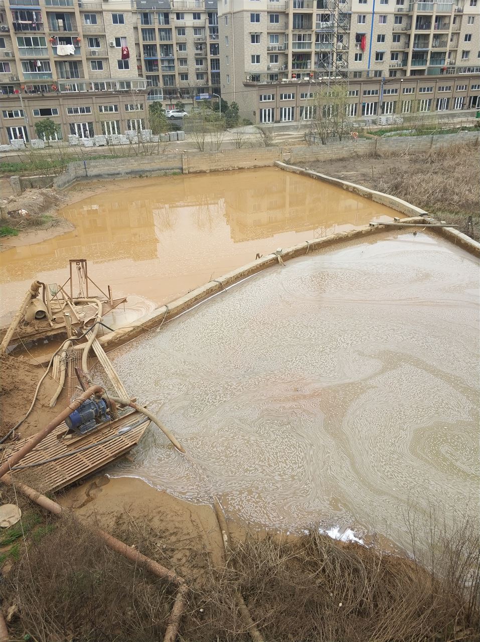 黎川沉淀池淤泥清理-厂区废水池淤泥清淤